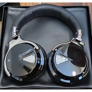 Cowin E7 Active Noise Cancelling Headphones Bluetooth Wireless Black